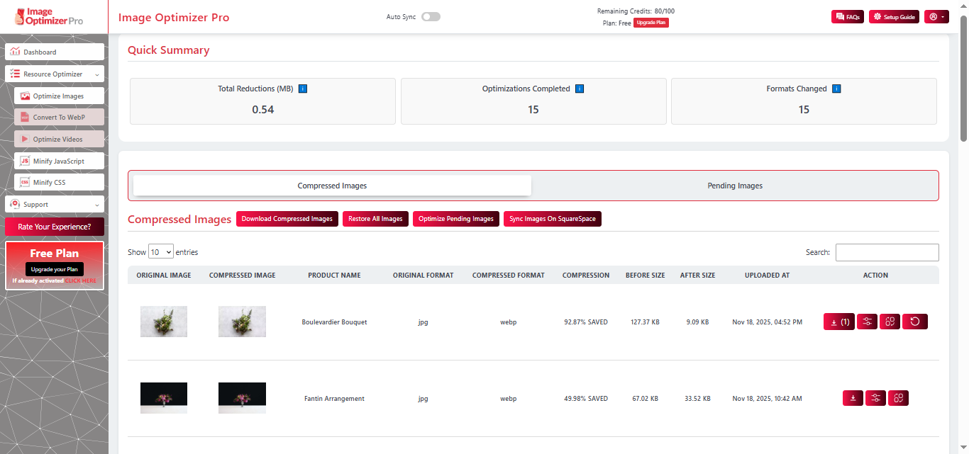 Image Optimizer Pro Squarespace Automatic Compression