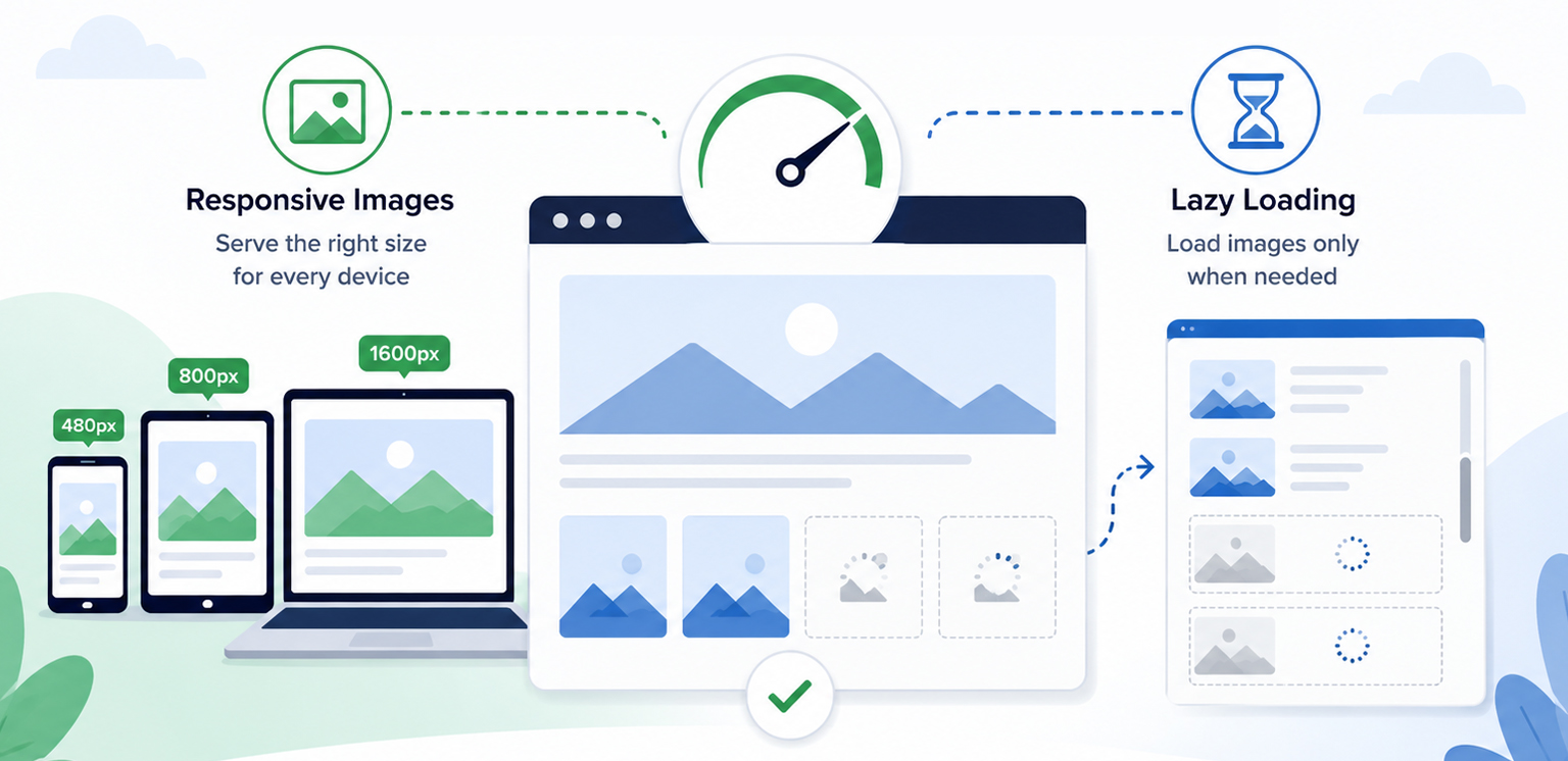 Responsive Images vs Lazy Loading: Which Improves Page Speed?