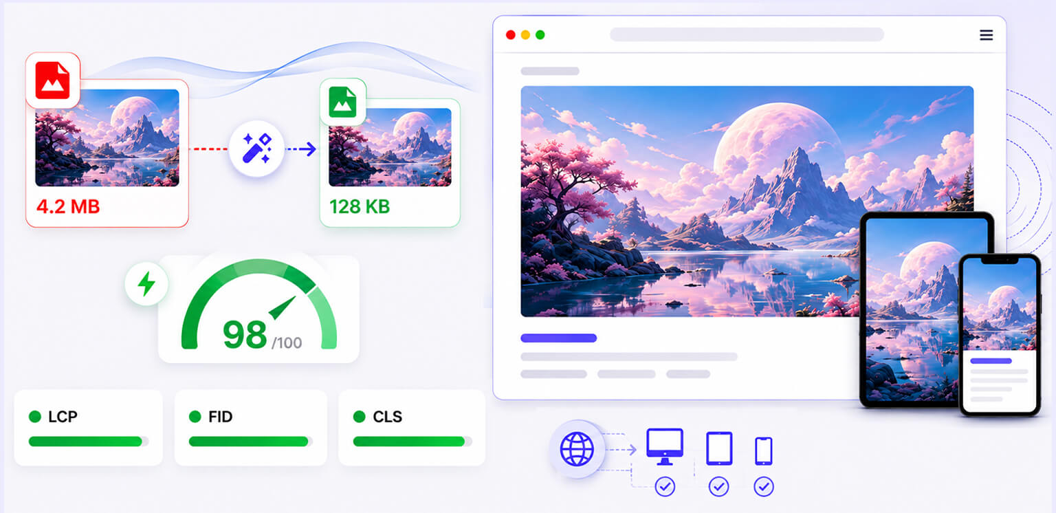 How AI-Generated Images Affect Website Performance & UX
