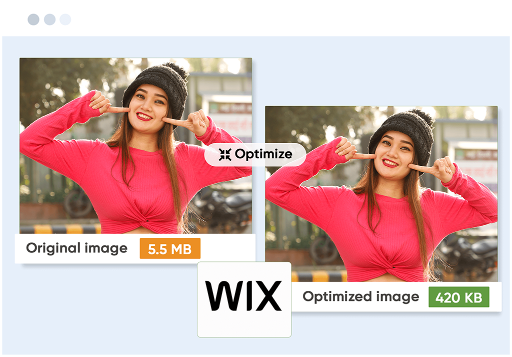 Wix image compressor